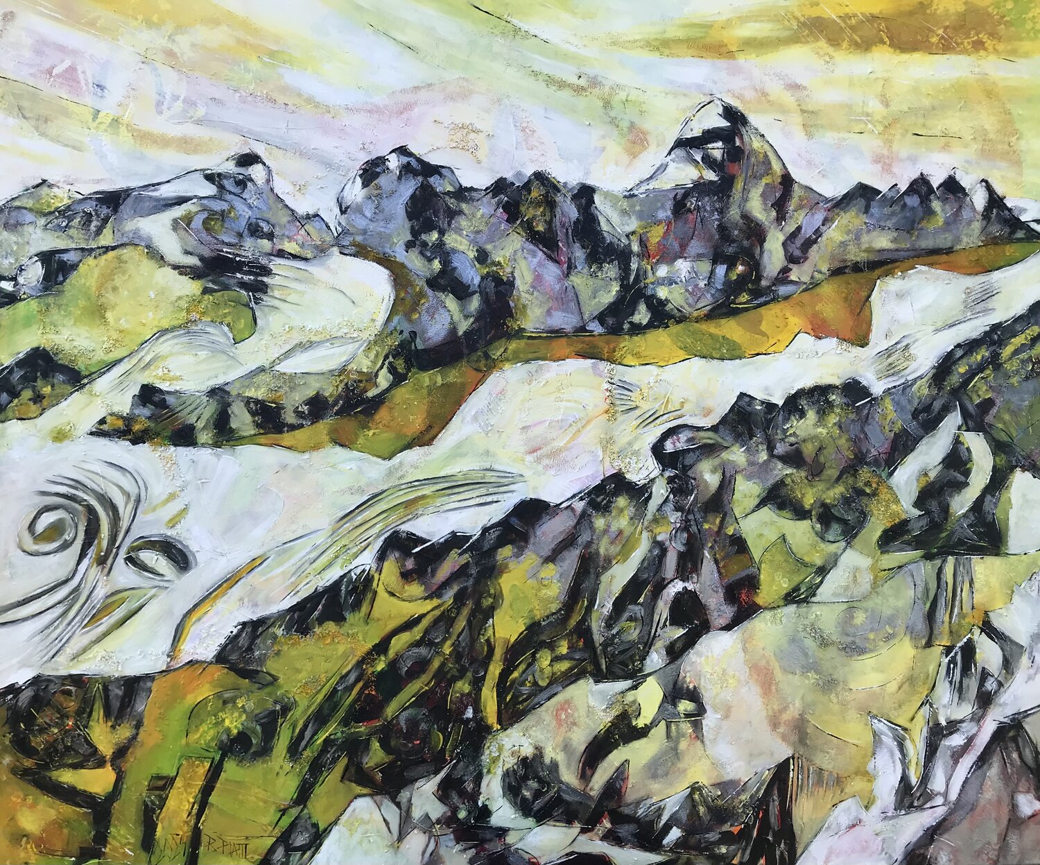 "Griffes glacées" Suisses Alps Barbara Piatti