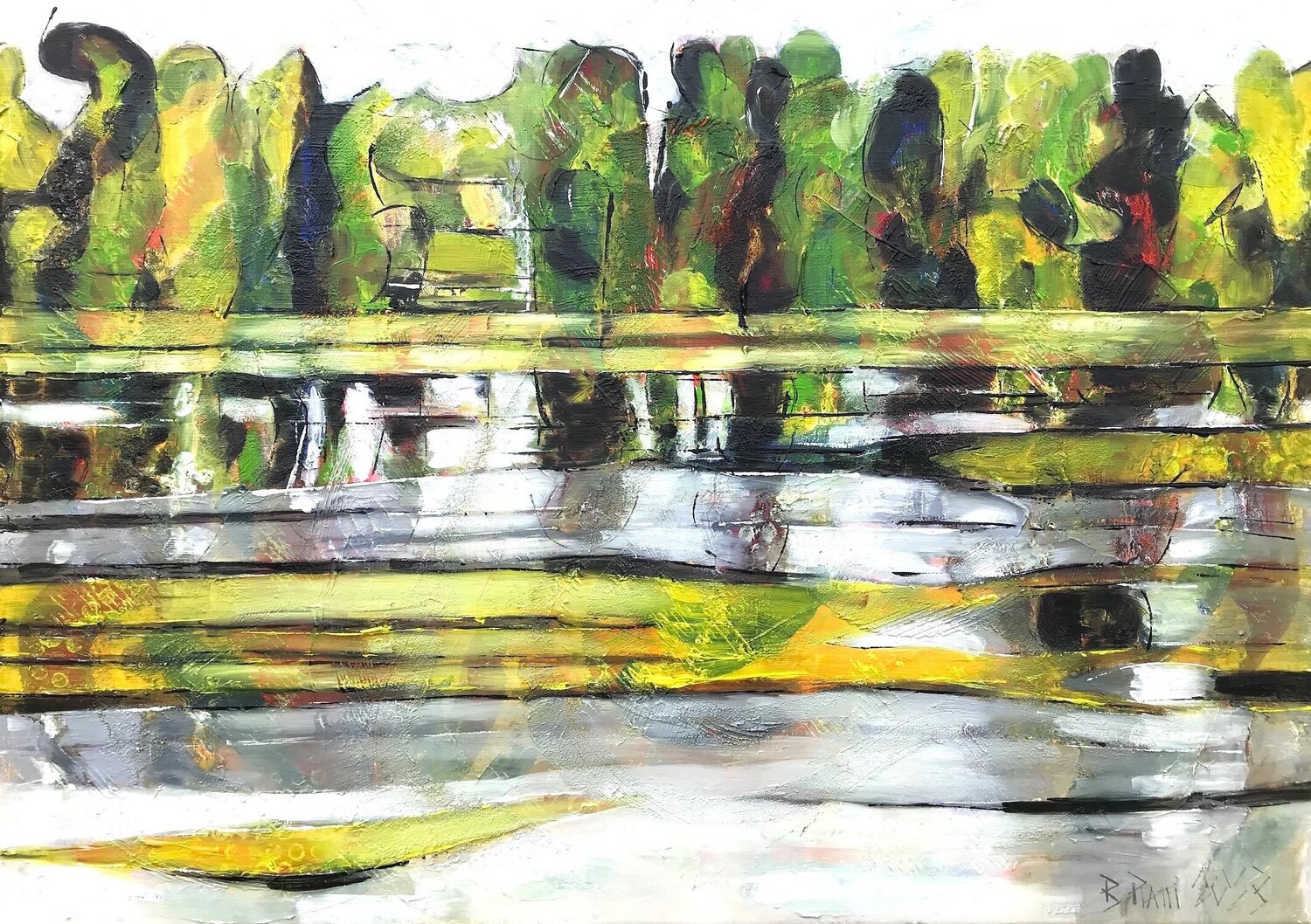 "Small black boats" Loirevalley Barbara Piatti