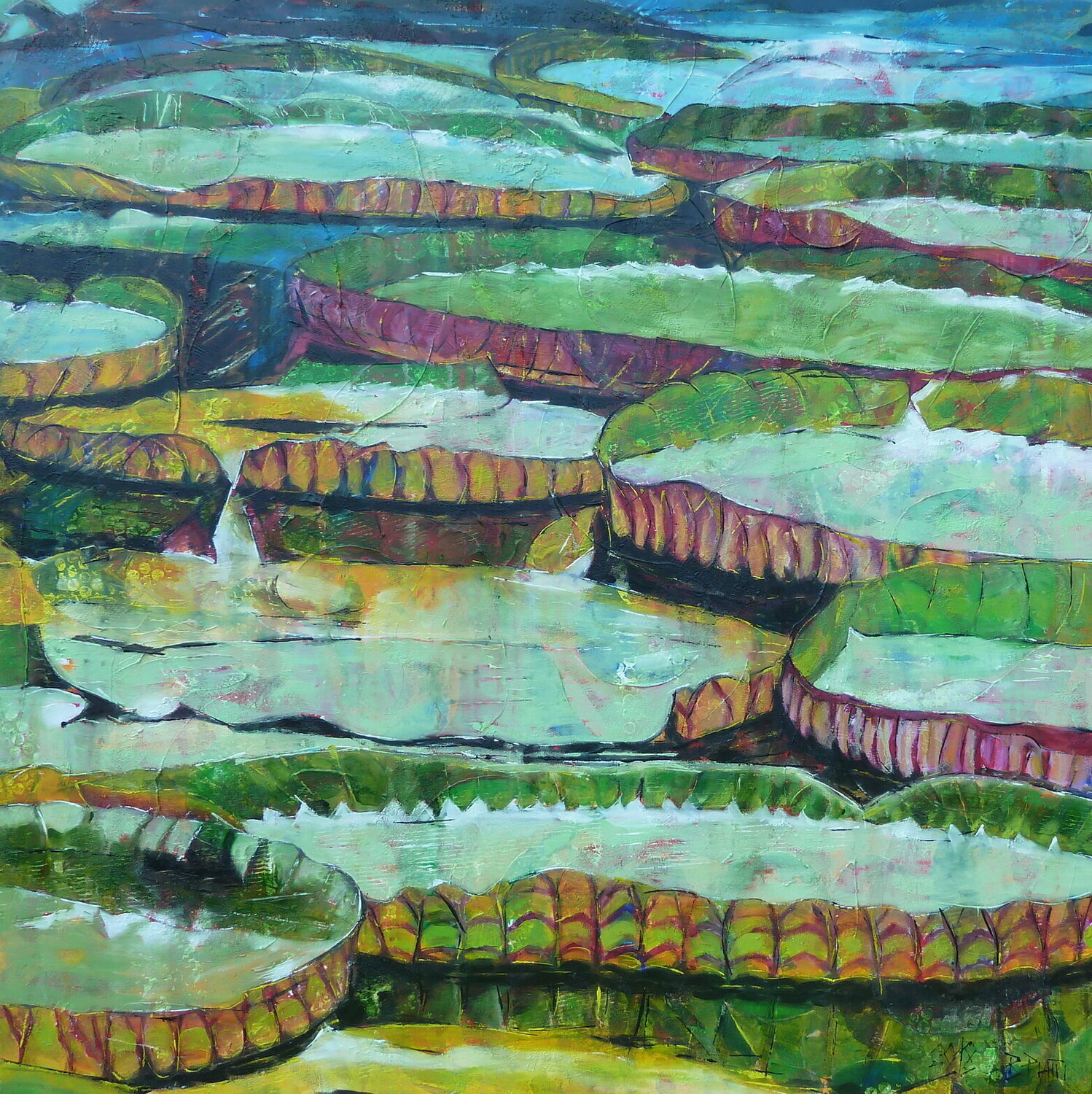 "Pas à vendre" Barbara Piatti Original painting for sale