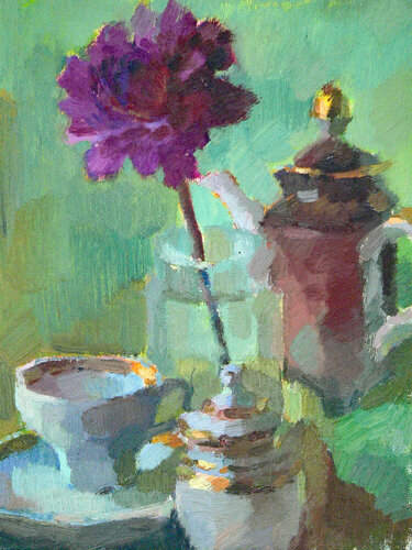 A flower di Vera Bondare, Pittura in vendita su Singulart