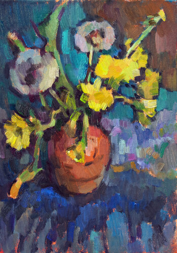 Dandelions di Vera Bondare, Pittura in vendita su Singulart