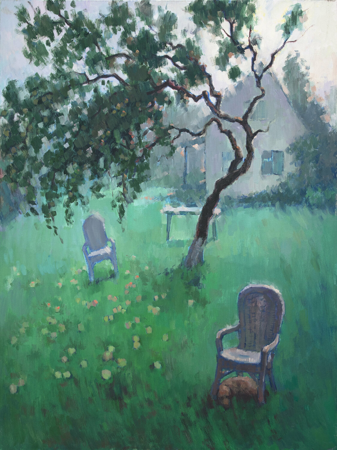 The garden after the rain Vera Bondare