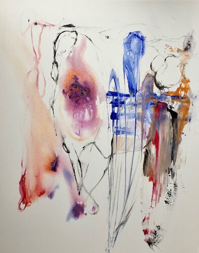You Make My Heart Beat de Christel Haag, Pintura a la venta en Singulart