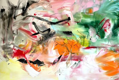 Are We Flying par Christel Haag, Peinture en vente sur Singulart