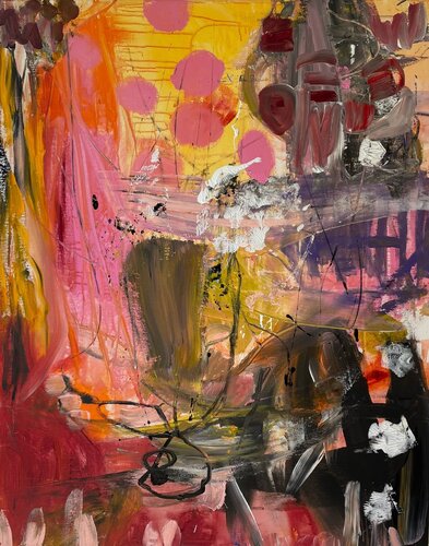 Are You Afraid of Your Dreams par Christel Haag, Peinture en vente sur Singulart