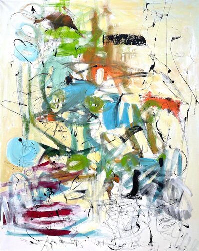 Mit Kind und Kegel by Christel Haag, 油畫 for Sale on Singulart