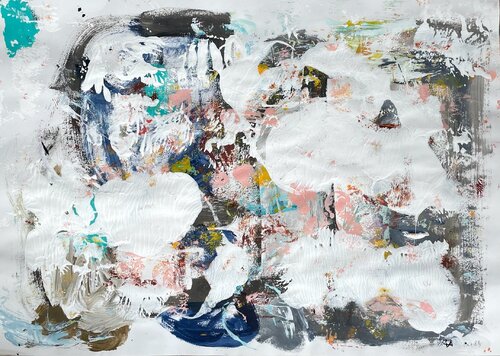 Ohne Worte di Christel Haag, Opera su carta in vendita su Singulart