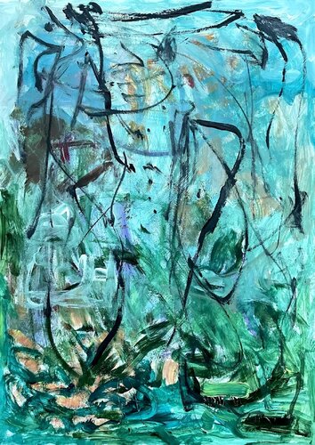 Elfentanz par Christel Haag, Œuvre sur papier en vente sur Singulart