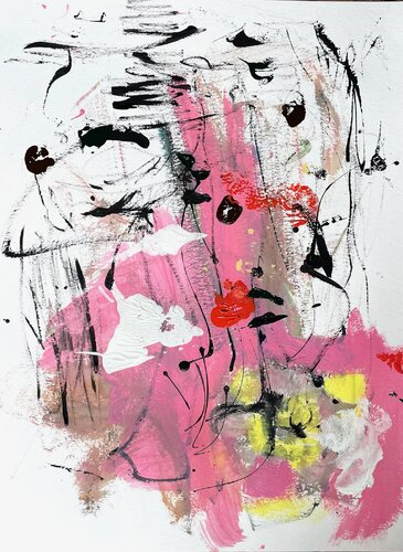 It´s the Point of View by Christel Haag, Work on Paper for Sale on Singulart
