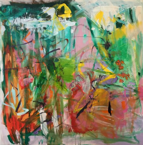 She is not a Stranger by Christel Haag, 油畫 for Sale on Singulart