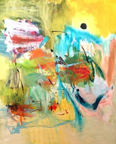 Dance with Me von Christel Haag, Malerei kaufen auf Singulart