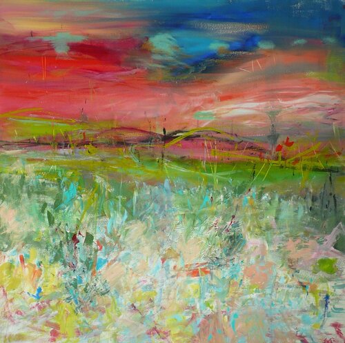 Twilight Hour par Christel Haag, Peinture en vente sur Singulart