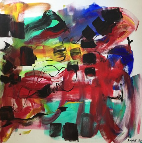 Move Your Body di Christel Haag, Pittura in vendita su Singulart