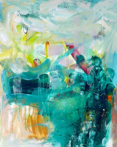 Hold On par Christel Haag, Peinture en vente sur Singulart