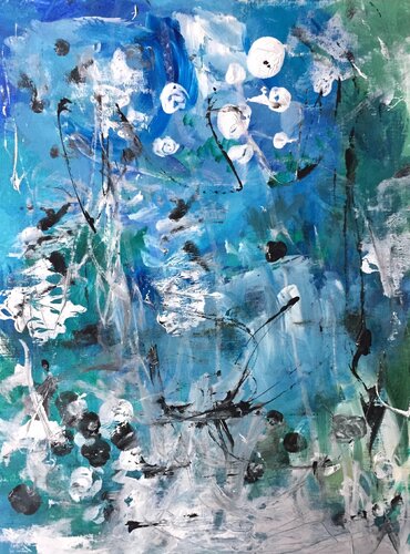 Südsee van Christel Haag, Werk op papier te koop op Singulart