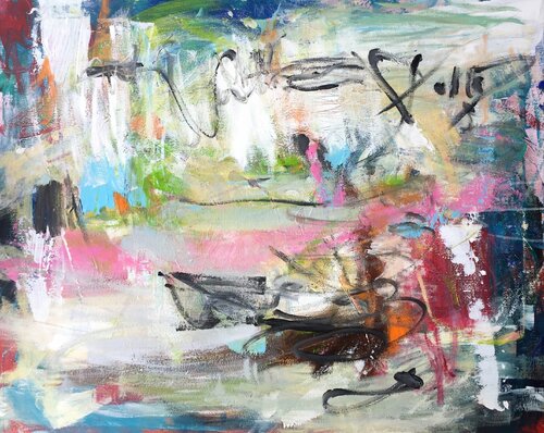 New Horizon van Christel Haag, Schilderij te koop op Singulart