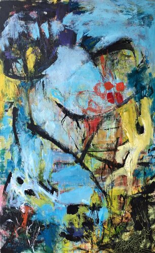 Real Life van Christel Haag, Schilderij te koop op Singulart