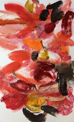 What Makes You Smile di Christel Haag, Opera su carta in vendita su Singulart