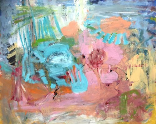 La Vie En Rose by Christel Haag, Painting for Sale on Singulart