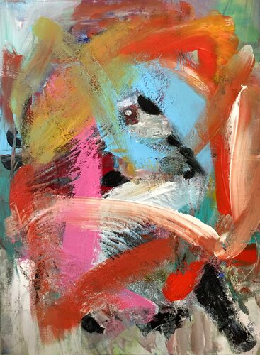 Birdy von Christel Haag, Malerei kaufen auf Singulart