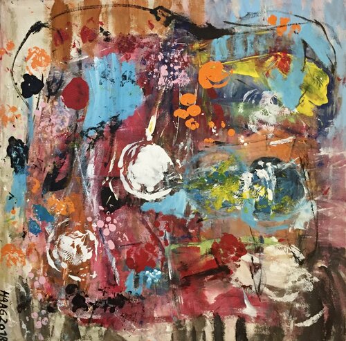 Call it Future van Christel Haag, Schilderij te koop op Singulart