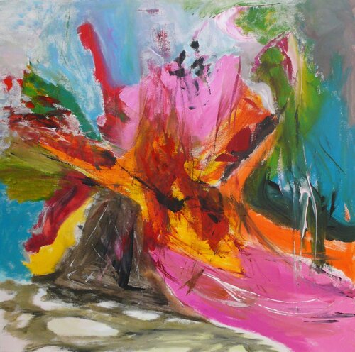 Poetic Times 1 von Christel Haag, Malerei kaufen auf Singulart