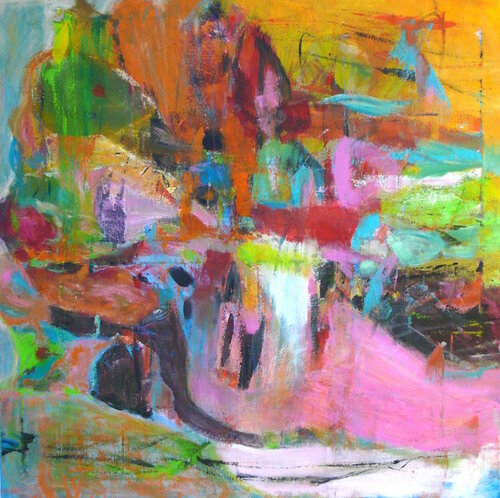 Poetic Times 2 von Christel Haag, Malerei kaufen auf Singulart