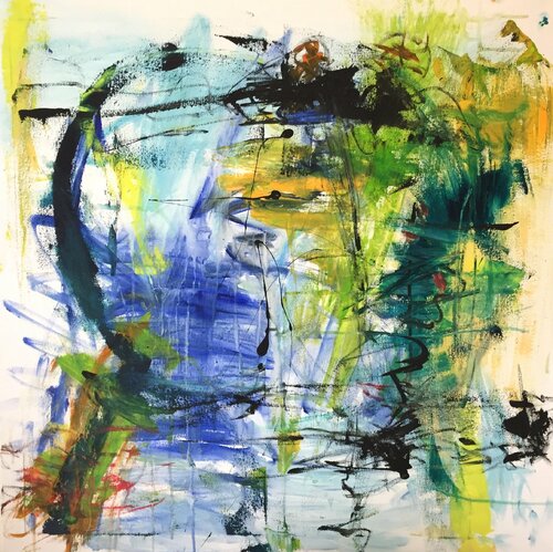 Nicht von dieser Welt van Christel Haag, Schilderij te koop op Singulart