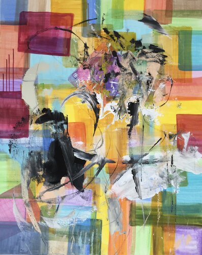 Variation 2 van Christel Haag, Schilderij te koop op Singulart
