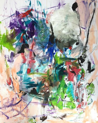 Look Ahead van Christel Haag, Schilderij te koop op Singulart