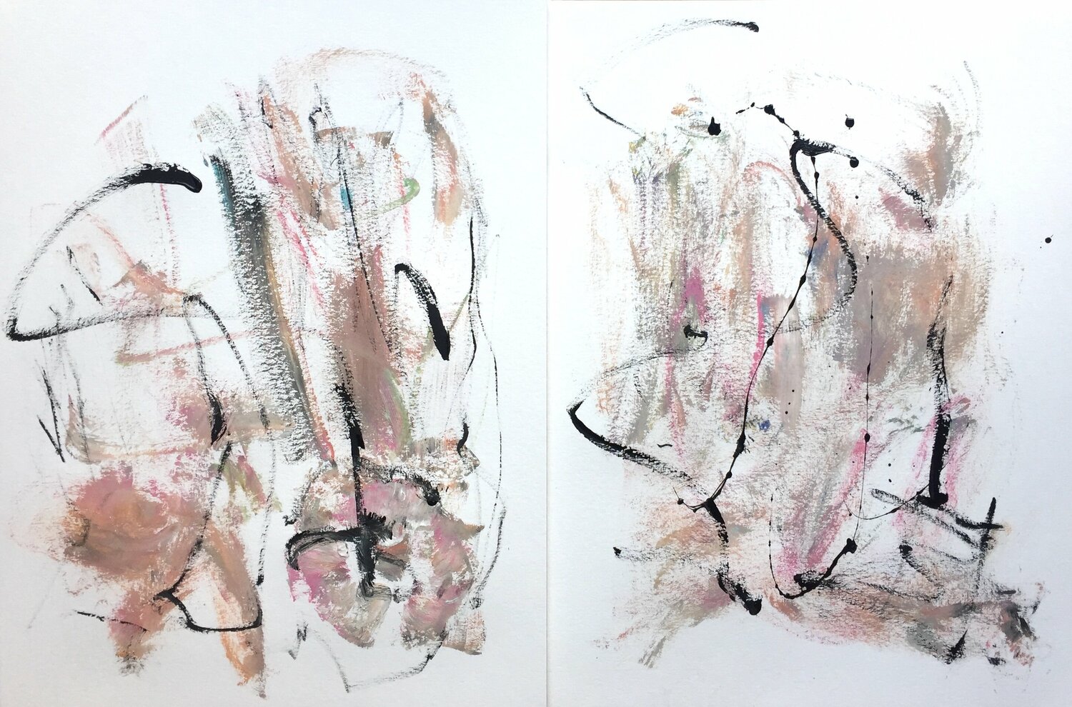 Tender Love (Diptych) Christel Haag