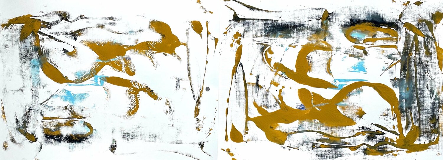 On a Monday Morning (Diptychon) Christel Haag