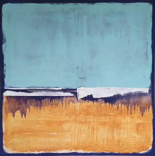 Meeting of waves von aliz polgar, Malerei kaufen auf Singulart