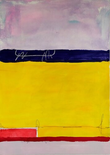 Enjoying of summer von aliz polgar, Malerei kaufen auf Singulart