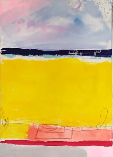 Yellowstone von aliz polgar, Malerei kaufen auf Singulart