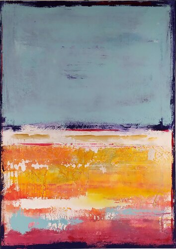 A spring morning di aliz polgar, Pittura in vendita su Singulart