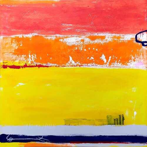 Bright summer di aliz polgar, Pittura in vendita su Singulart