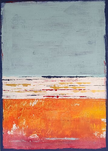Mediterraneo landscape von aliz polgar, Malerei kaufen auf Singulart