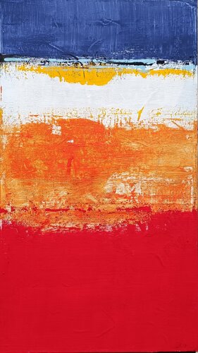 Color fusion di aliz polgar, Pittura in vendita su Singulart