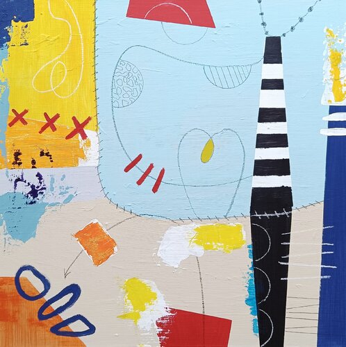 Infinite Happynes by aliz polgar, 油畫 for Sale on Singulart