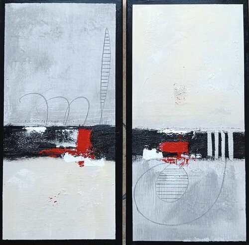 My grey day III. by aliz polgar, 油畫 for Sale on Singulart