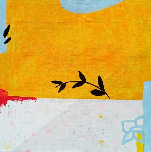 Minimal garden serie von aliz polgar, Malerei kaufen auf Singulart