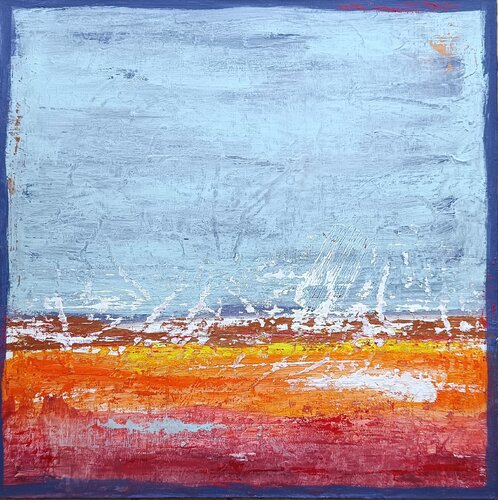 Wave on the Caribbean sea von aliz polgar, Malerei kaufen auf Singulart