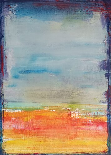 Color fusion II. by aliz polgar, 油畫 for Sale on Singulart