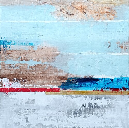 Poetic landscape III. di aliz polgar, Pittura in vendita su Singulart