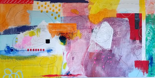 Keep Happy serie de aliz polgar, Pintura a la venta en Singulart