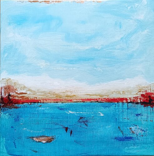 Romantic landscape II. par aliz polgar, Peinture en vente sur Singulart