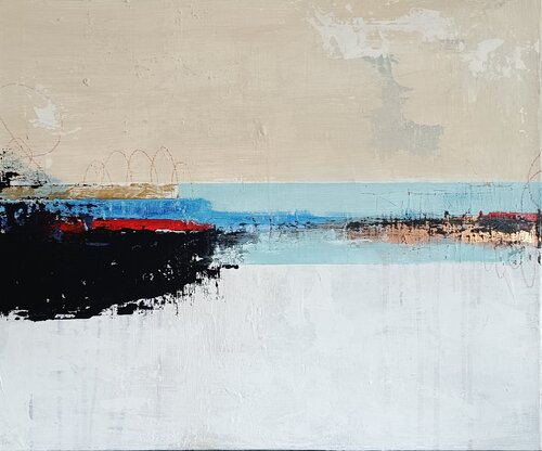 Poetic landscape II. by aliz polgar, Painting for Sale on Singulart