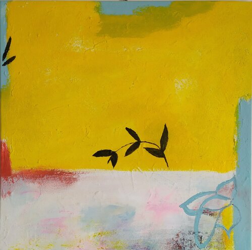 Minimal garden N.2. van aliz polgar, Schilderij te koop op Singulart