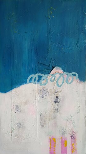 Minimal garden serie van aliz polgar, Schilderij te koop op Singulart